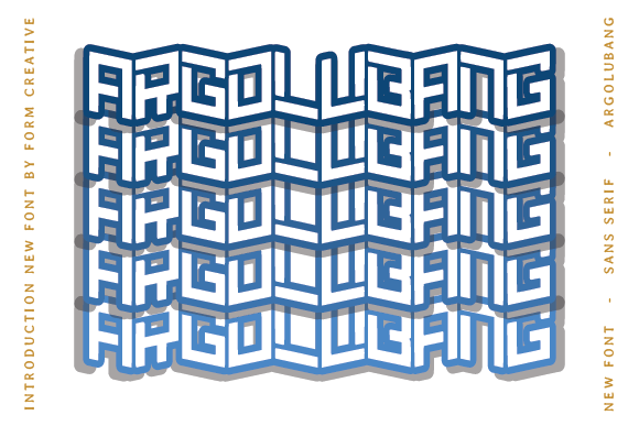 Argolubang: A Bold Font for Business