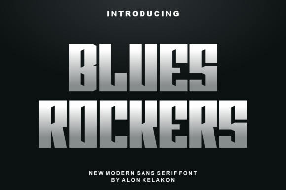 Blues Rockers: A Bold Font for Business