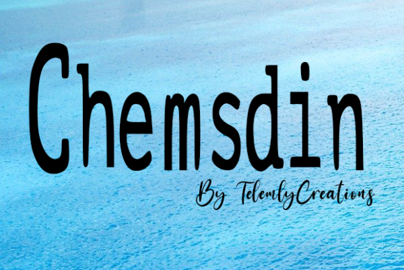 ChemsDin Font Review