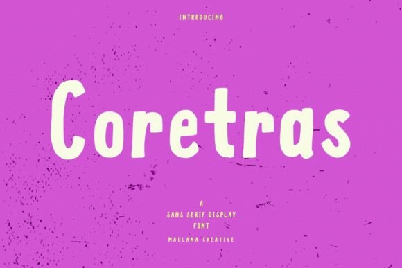 Coretras: A Creative Sans Serif Font