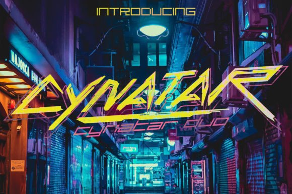 Cynatar: Bold Font for Craft Creators