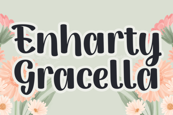 Enharty Gracella: A Bold Handwritten Font for Marketers
