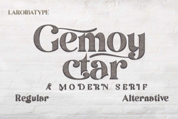 Gemoy Ctar: A Bold Serif for Web Design
