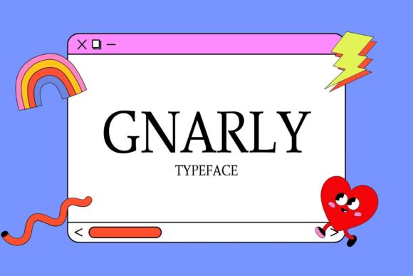 Gnarly Font: Bold & Clean for Creative Projects