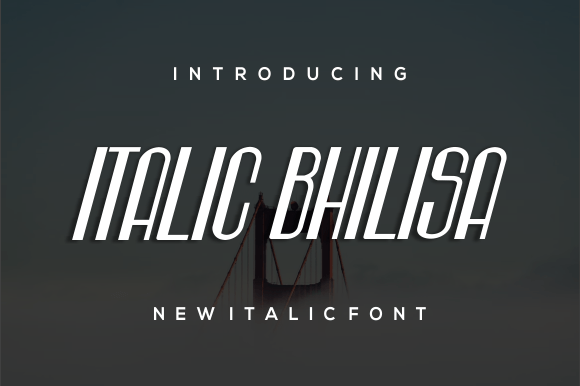 Italic Bhilisa: A Bold Font for Business