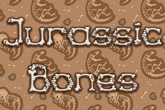 Jurassic Bones Font: A Dino-Styled Design Tool