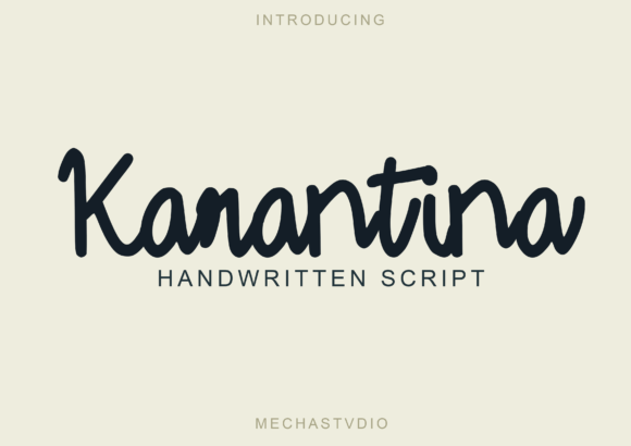 Karantina: A Bold Handwritten Font