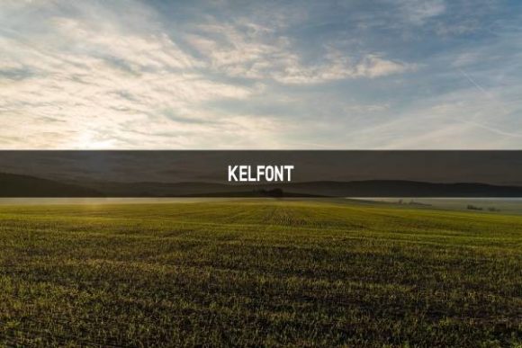 Kel: A Bold Font for Editorial Design
