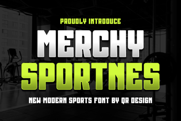 Mercy Sportnes Font for Editorial Design