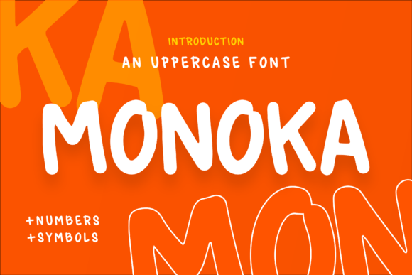 Monoka: A Handwritten Font for Creative Projects