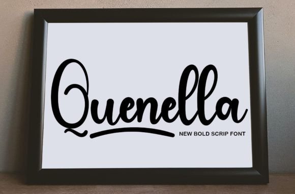 Quenella: A Timeless Handwritten Font