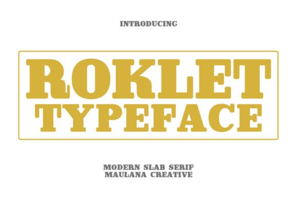 Roklet: A Bold Font for Digital Campaigns