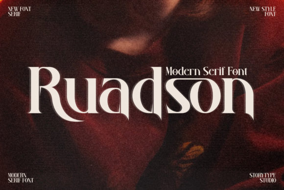 Ruadson: A Bold Serif for Elegant Design