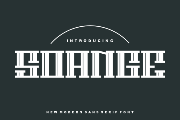 Soange: Bold Blackletter Font for Craft Creators