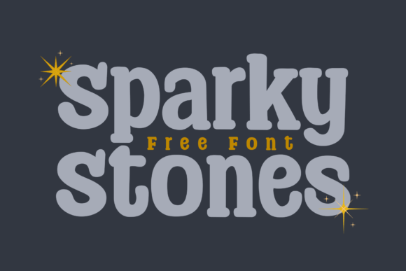 Sparky Stones: A Bold Handwritten Font