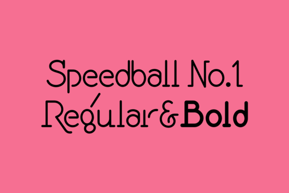 Speedball No. 1: A Classic Serif for Web Design